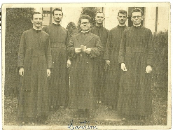 Padre Santini -  Acervo Olávia Picoli Piva - Reprodução da foto Cindy Ane Maffezoli
