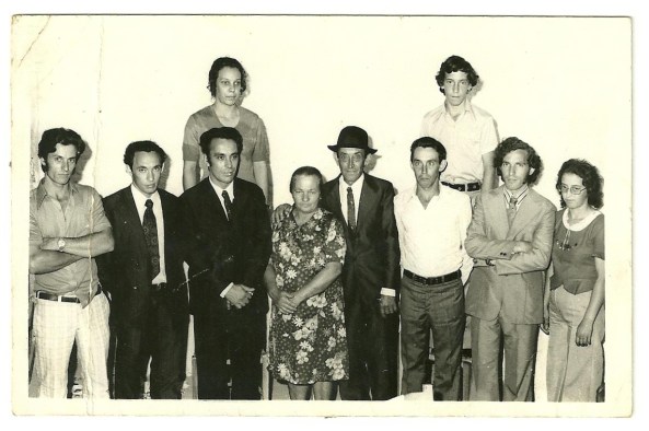 Adão Marchi, Humberto, Luiz, Atrás Fátima, Ana Zandonai Marchi, Antonio Marchi, Augusto, atrás Roque, Francisco e Albertina