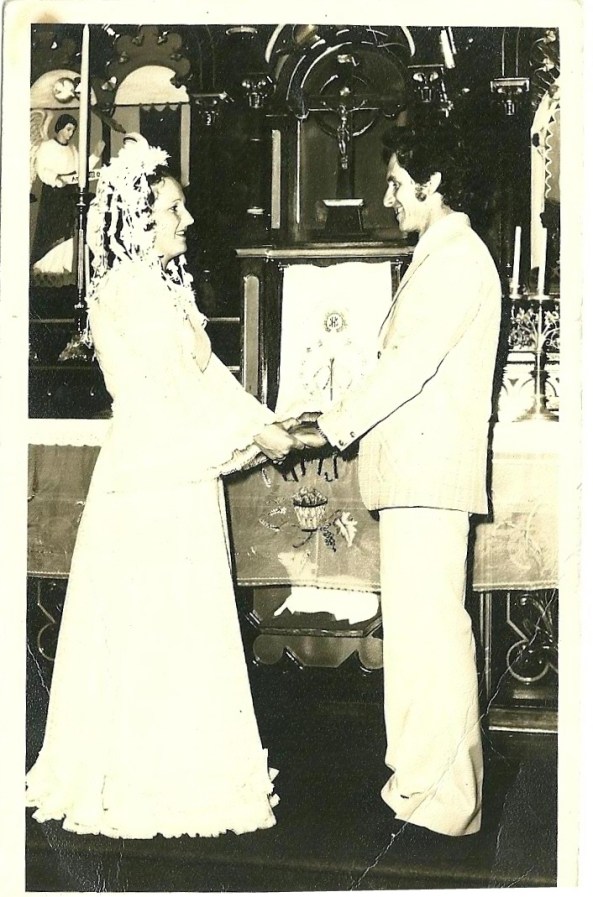 Casamento 4-12-76 - Adão Marchi e Clarisse Bonecher