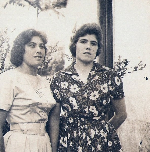 As irmãs Antonia e Marta Darós – Mato Queimado 1961