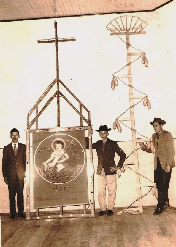 Firmino Franzói, Antonio Darós e Gil Claudio Zanluca - 1960