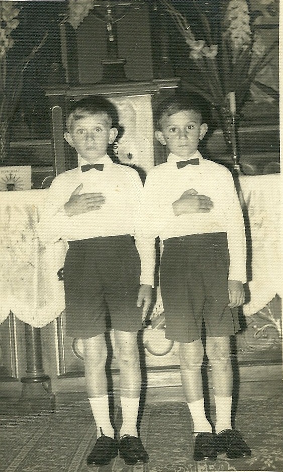 Lembrança Comunhão Vilson e Nelsinho Speranzini