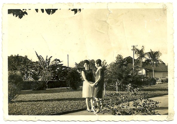 Primas Luiza e Nair Tomazoni