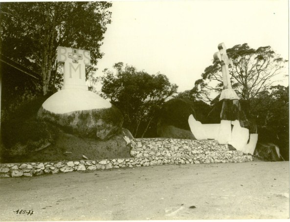 Santuário de Nossa senhora do Bom Socorro (Morro da Cruz) no ano de 1977 -
