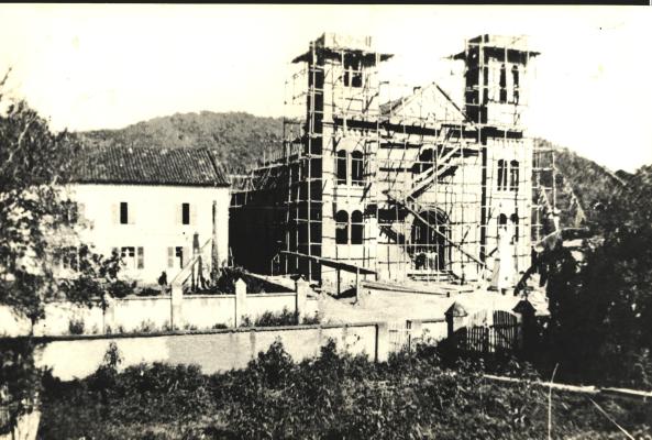 Construção Igreja Matriz de Nova Trento