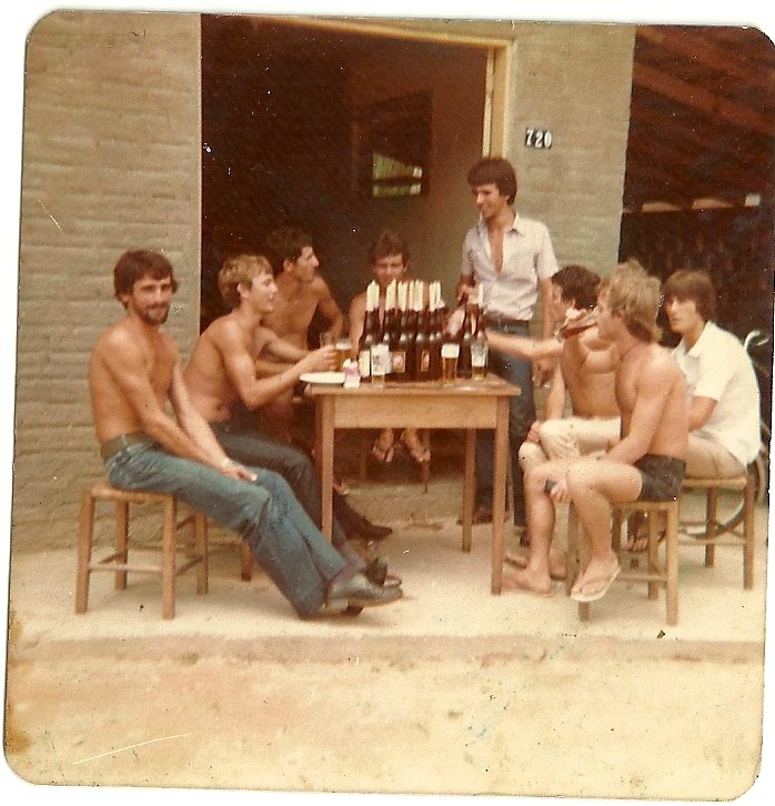 Oscar Smaniotto, Euclides Raiser, Lili Piva, Mauro e Ademir Darossi e José Maffezoli