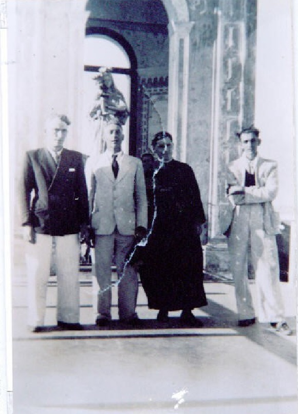 José Cadorin, Francisco Cadorin, Pe. Ludovino Santini e Antonio Cipriani