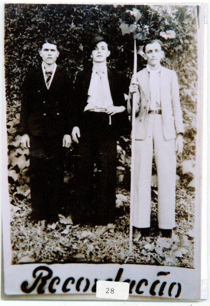 Mário Piazza - Elízio Tonini - Antônio Cipriani - Década de 1940