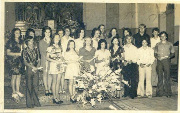 formandos 1973 - Francisco Mazzola - Nova Trento