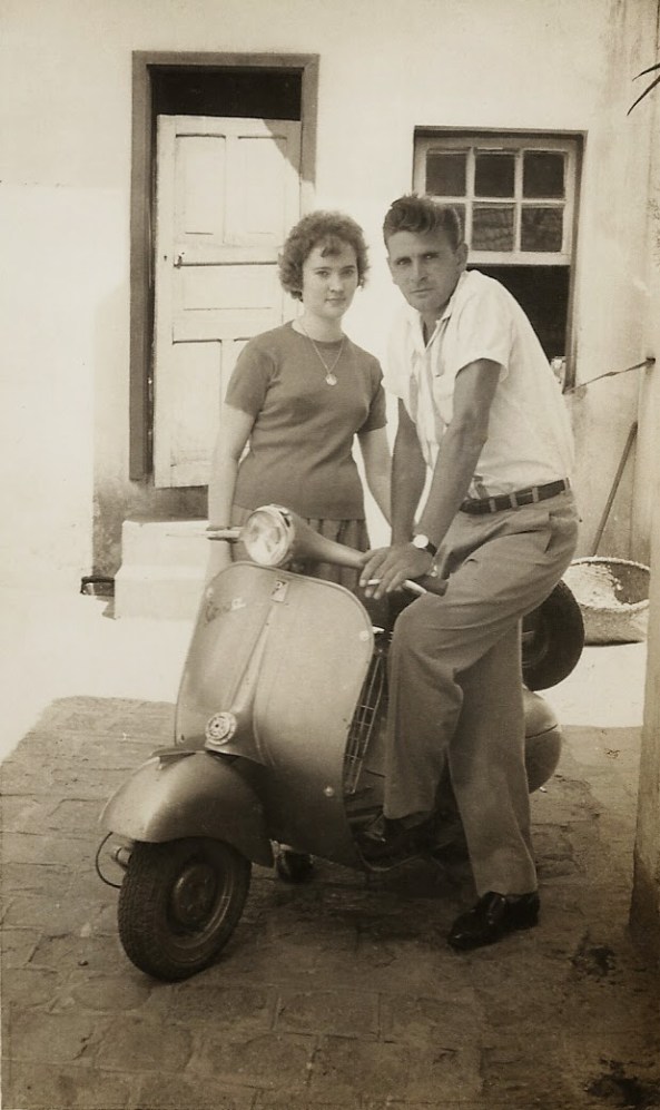 Júlia e Gelásio Daros - década de 50